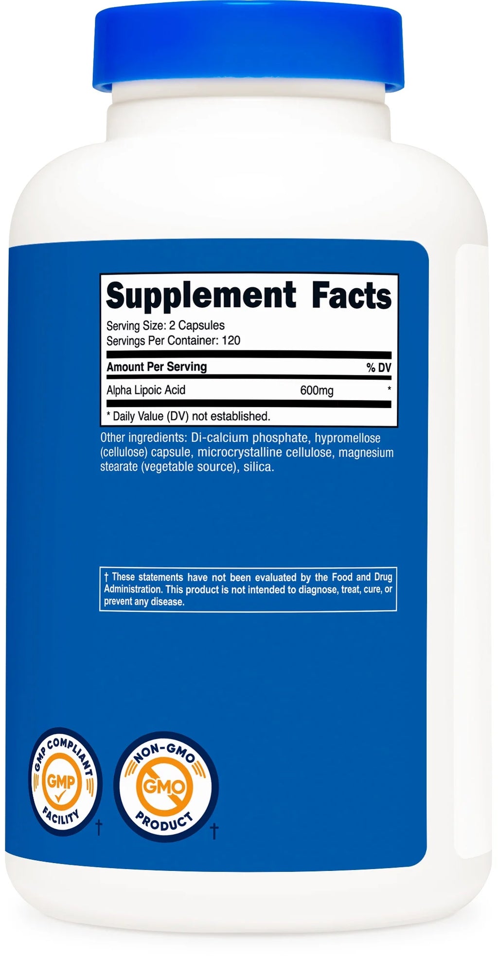 Alpha Lipoic Acid, 300 Mg, 240 Capsules,