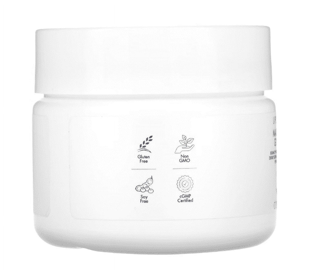 Magnesium Glycinate Powder, Unflavored Bisglycinate Magnesium Chelated Mineral Non-Gmo, 3 Oz