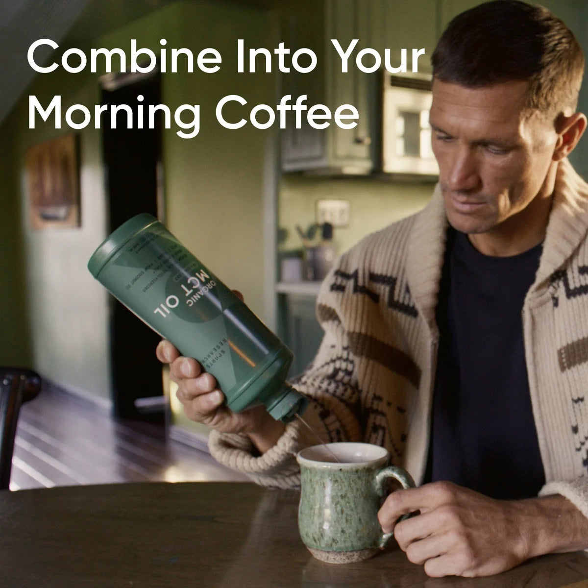 ® 100% Organic MCT Oil - Keto & Vegan Mcts C8, C10 from Coconuts - Flavorless Oil (32Oz)