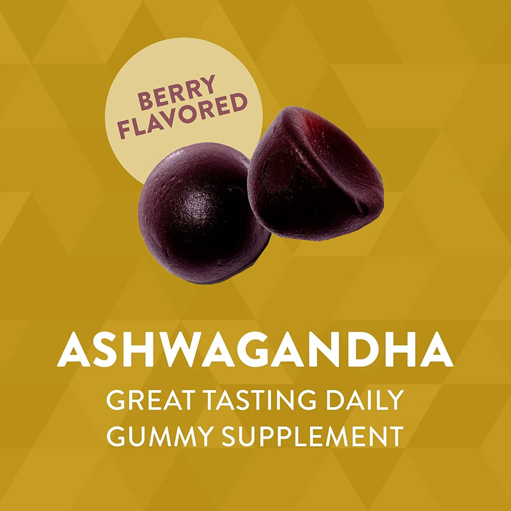 Ashwagandha Gummies Berry Flavor 90 Gummies 125Mg