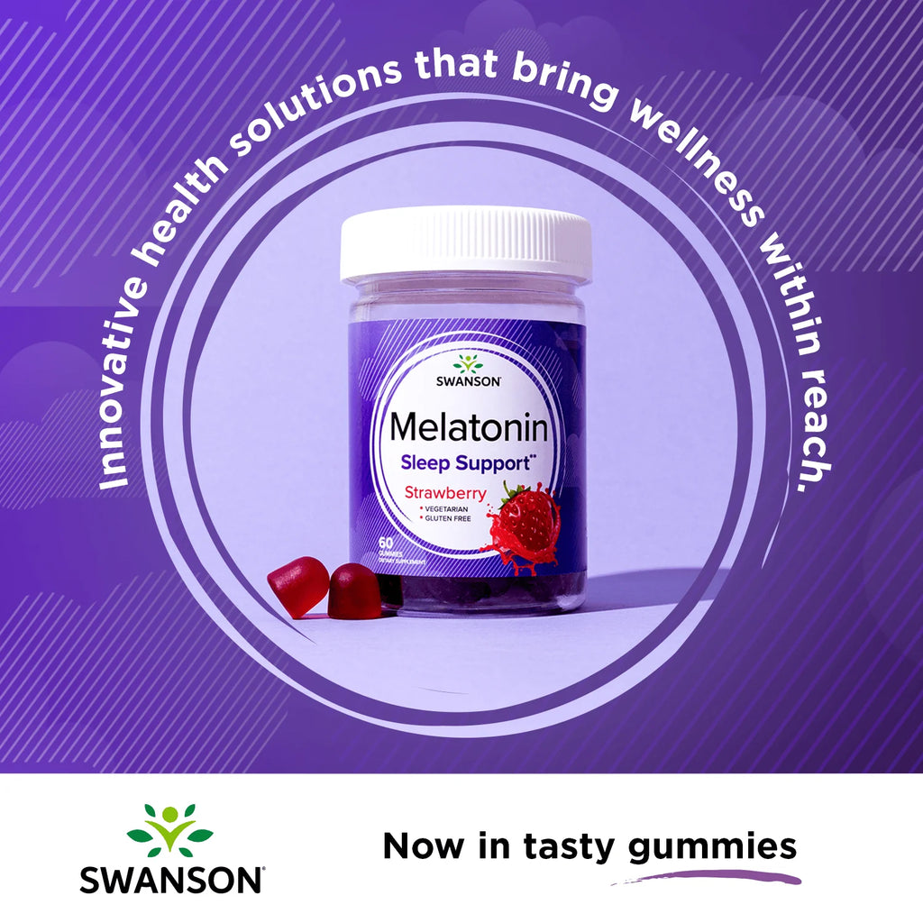 Melatonin Gummies - Strawberry 2.5 Mg 60 Gummies