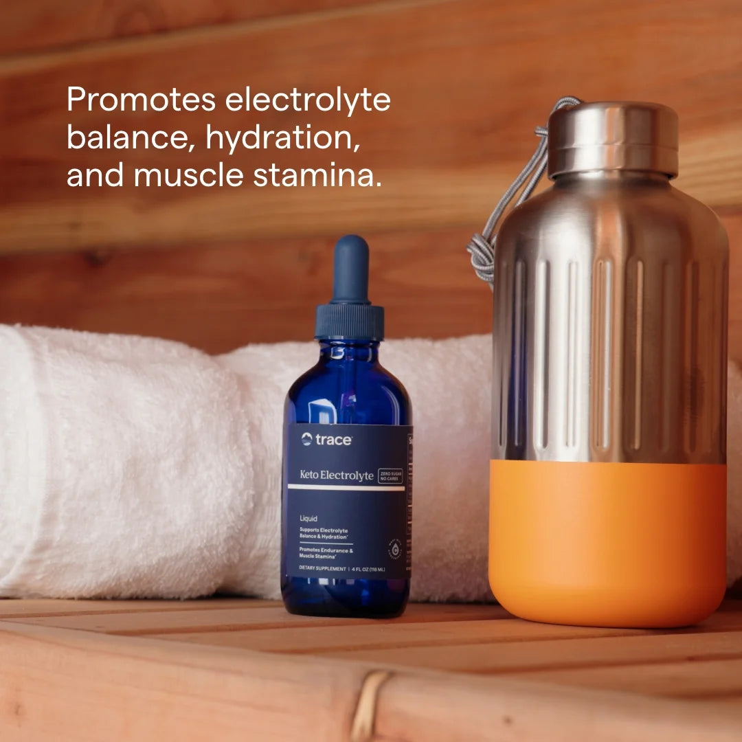 Keto Electrolyte Drops - Support Muscle & Nerve Health - Electrolyte Nutrition Supplement to Aid Hydration & Fitness - Exercise Supplement with Magnesium - 4 Fl Oz (24 Servings)