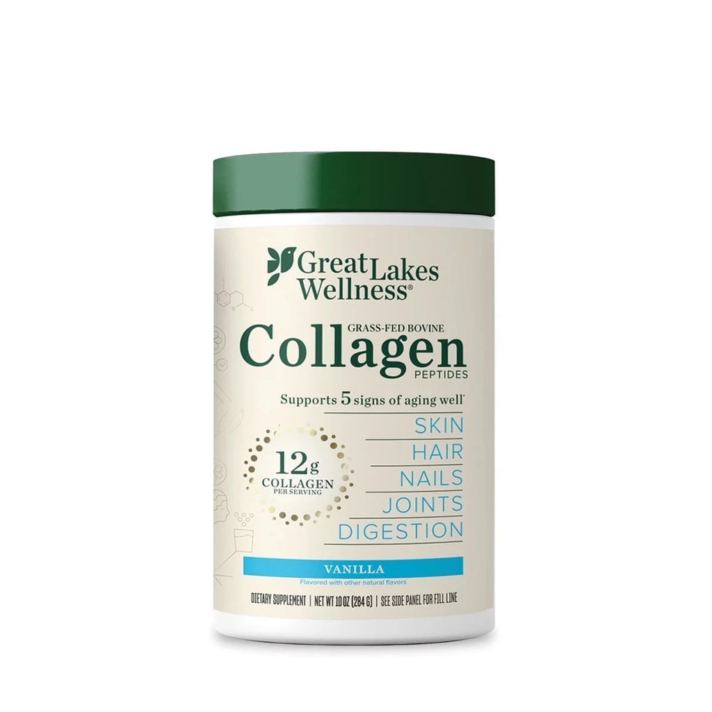 Grass-Fed Bovine Collagen Peptides, Vanilla, 10 Oz (284 G)