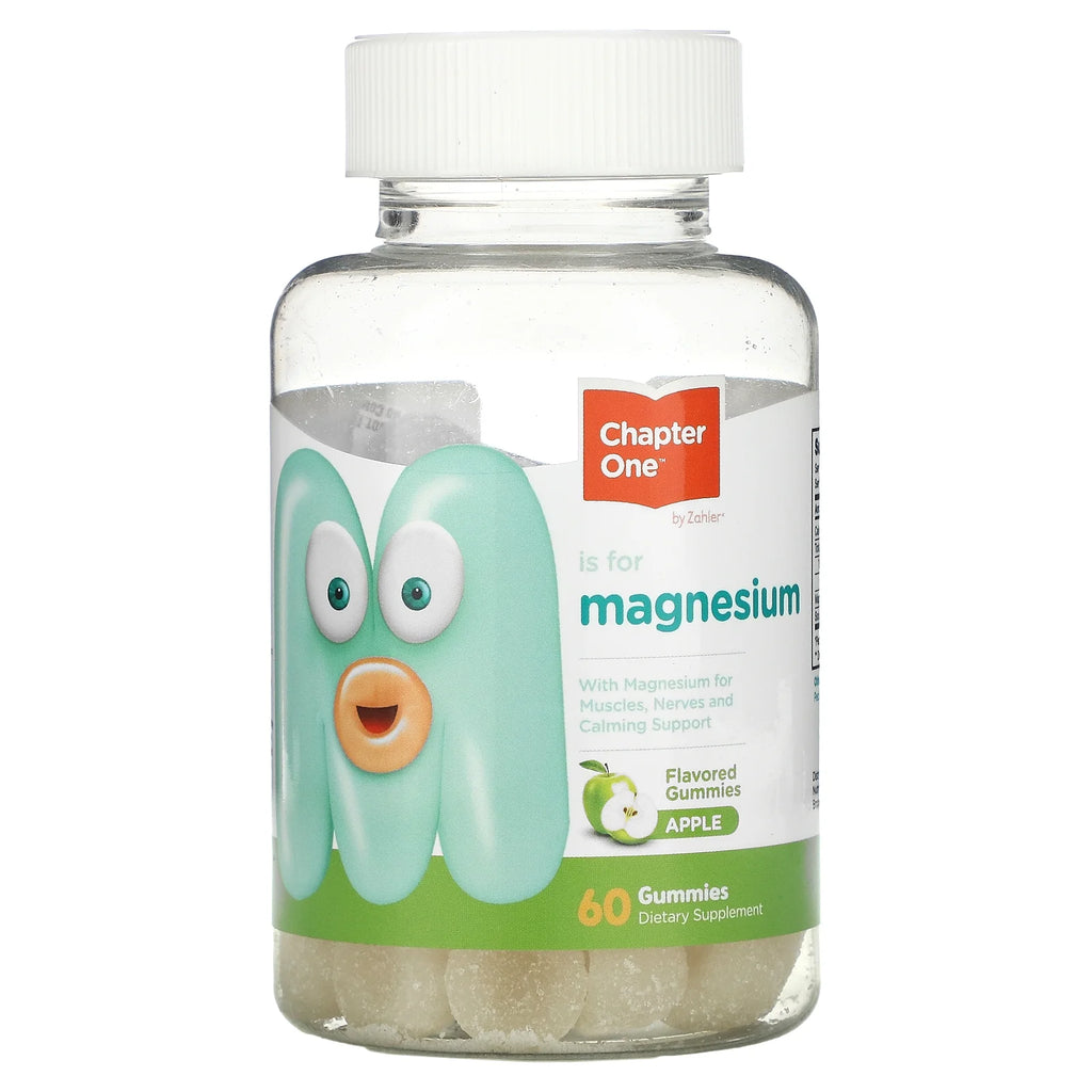 Magnesium Gummies, Apple, 60 Gummies