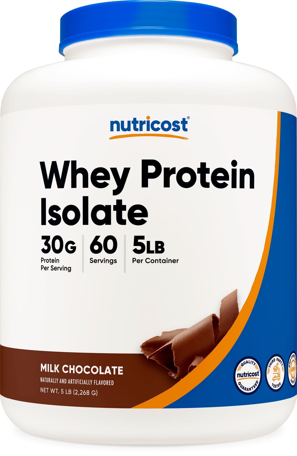 Whey Protein Isolate Powder (Milk Chocolate) 5LBS
