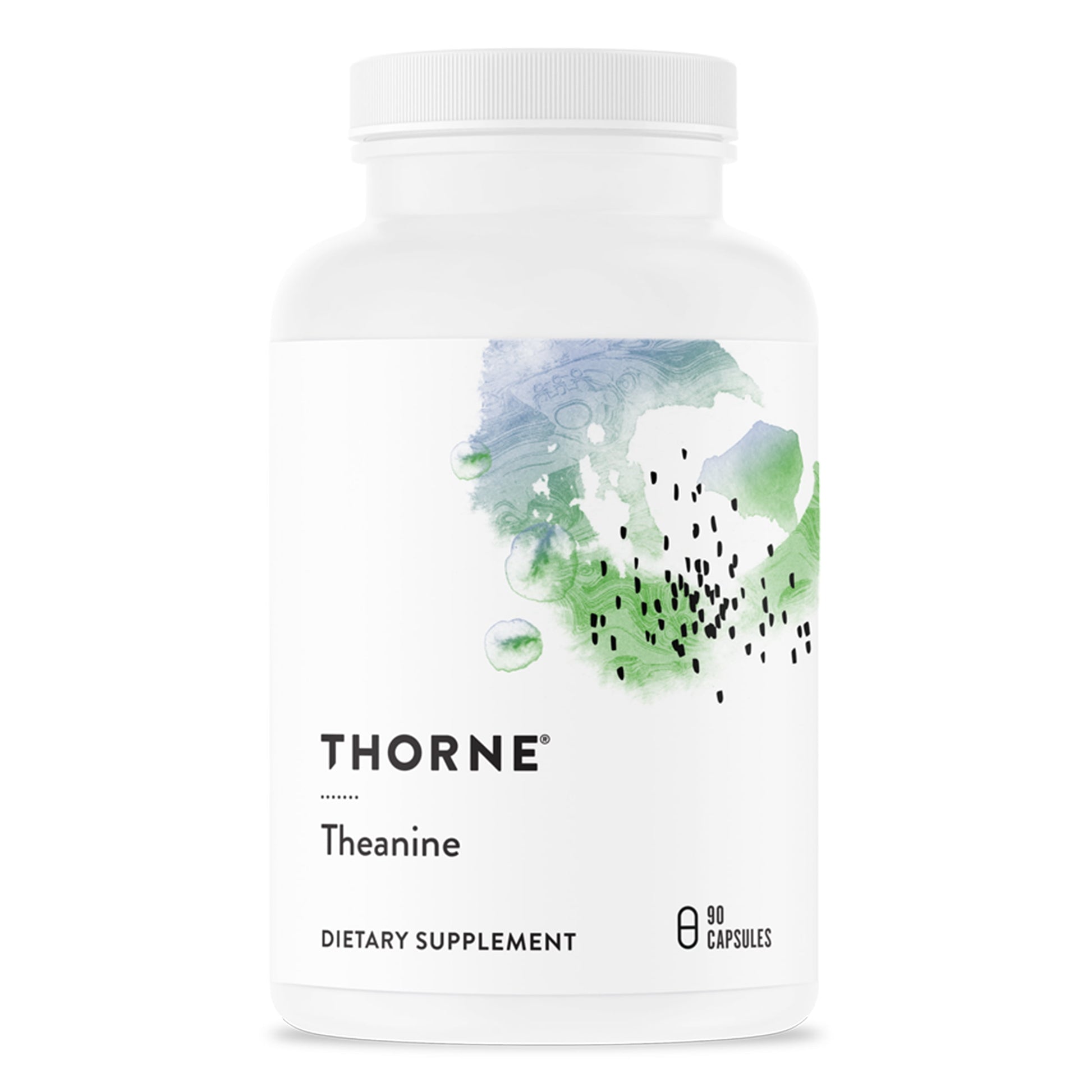 Theanine - 200Mg of L-Theanine - Support a Healthy Stress Response, Relaxation, and Focus - Increases Brain Alpha-Wave Production* - 90 Capsules