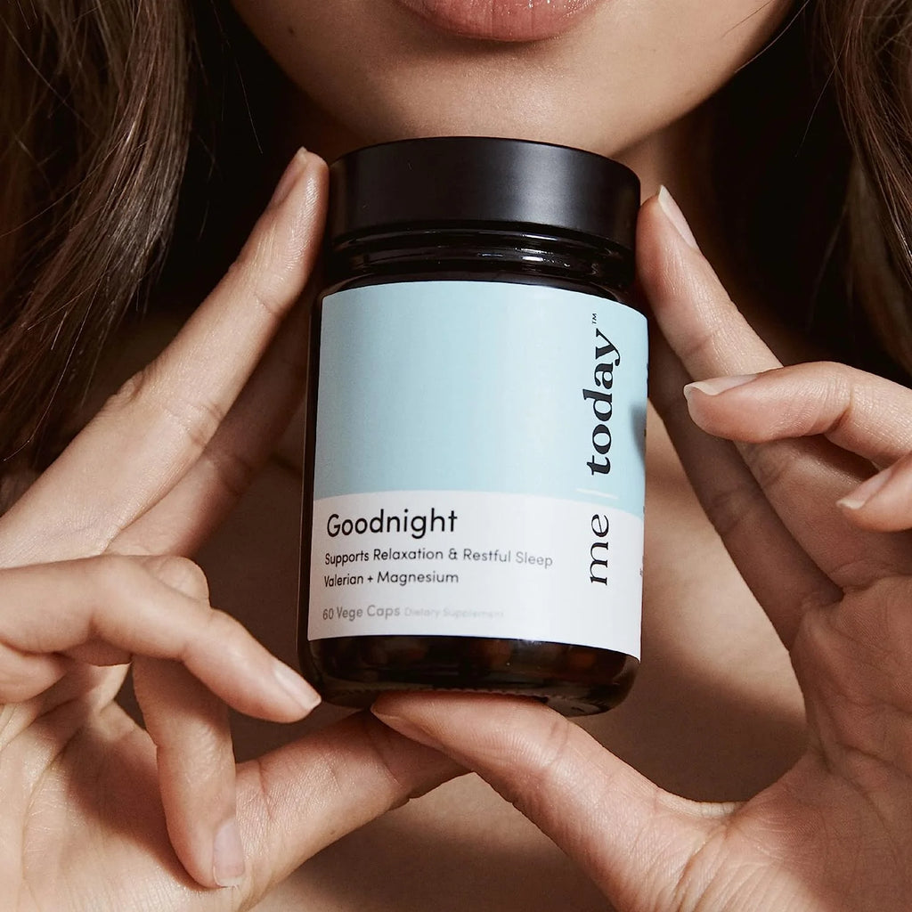 - Goodnight Supplement, Relaxing and Restful, Sleep Support, Magnesium, Vegan, 60 Capsules