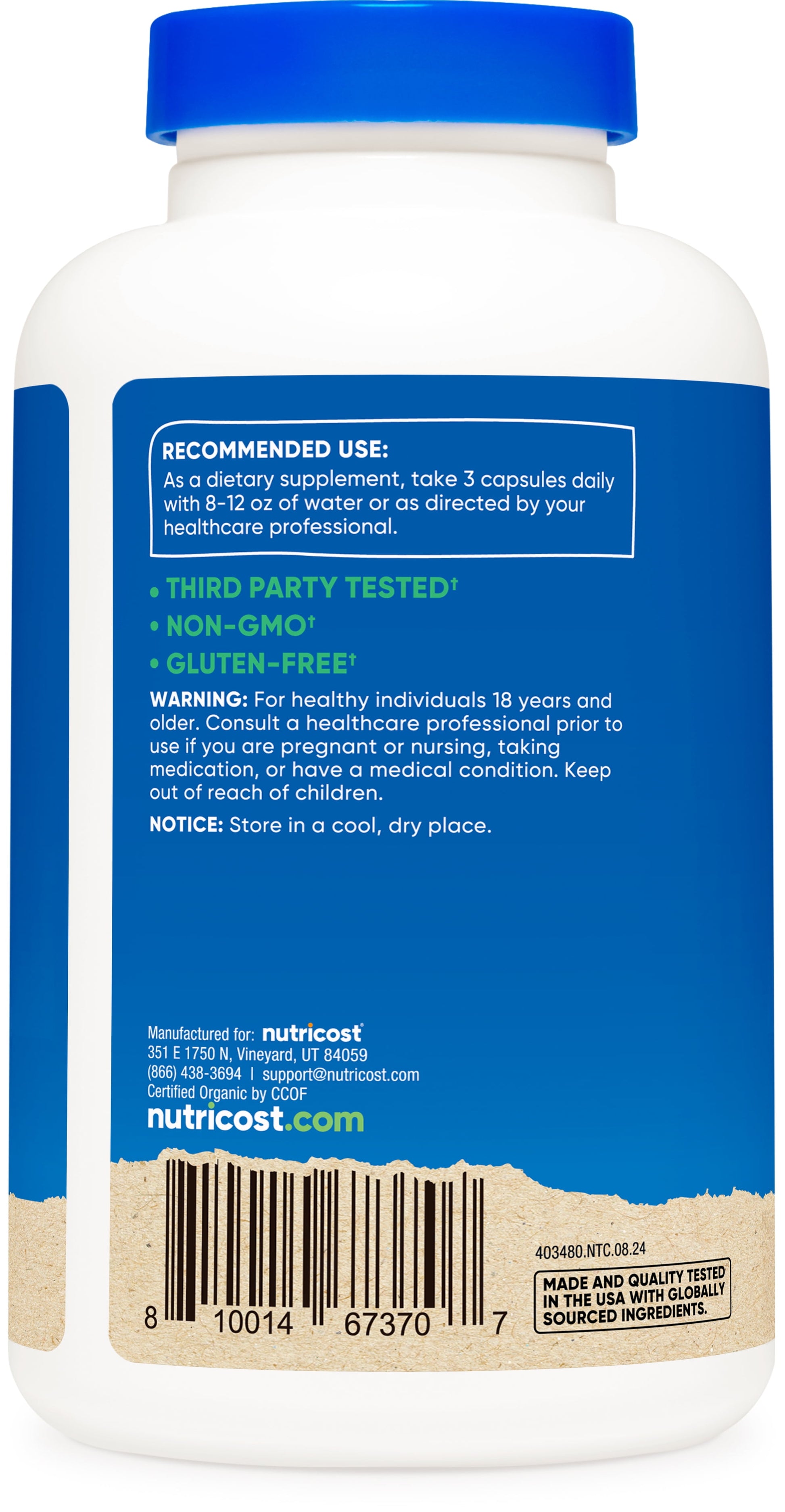 Beet Root 2400Mg, 180 Capsules - Supplement Made with Organic Beet Root, 60 Servings