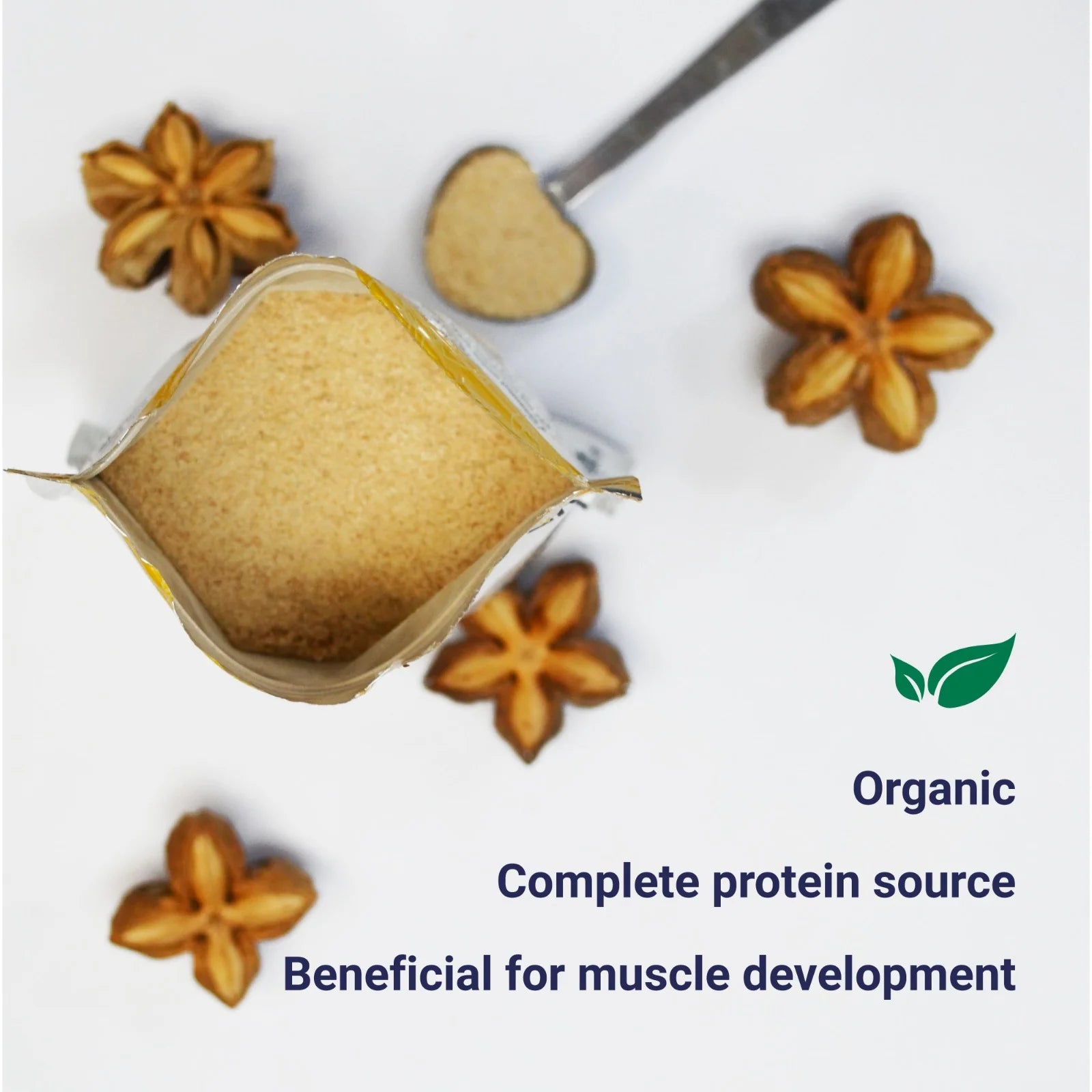 Natural Organic Sacha Inchi Protein Powder by , Complete Plant Based Protein - 250G