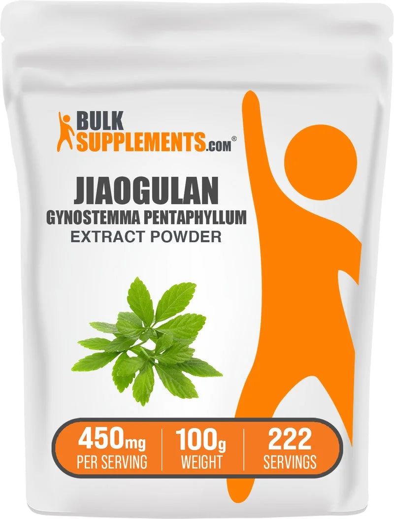Bulksupplements Jiaogulan Extract Powder - 450Mg per Serving - 100 Grams (3.5 Oz) - 222 Servings
