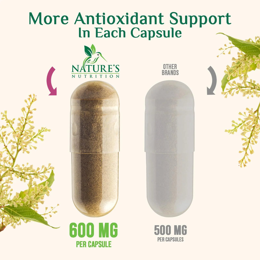 Resveratrol Supplement 1800Mg - Extra Strength Antioxidants for Healthy Aging & Immune Support - Heart Health & Cellular Energy Support - Non-Gmo, Bioavailable Trans-Resveratrol - 60 Vegan Capsules