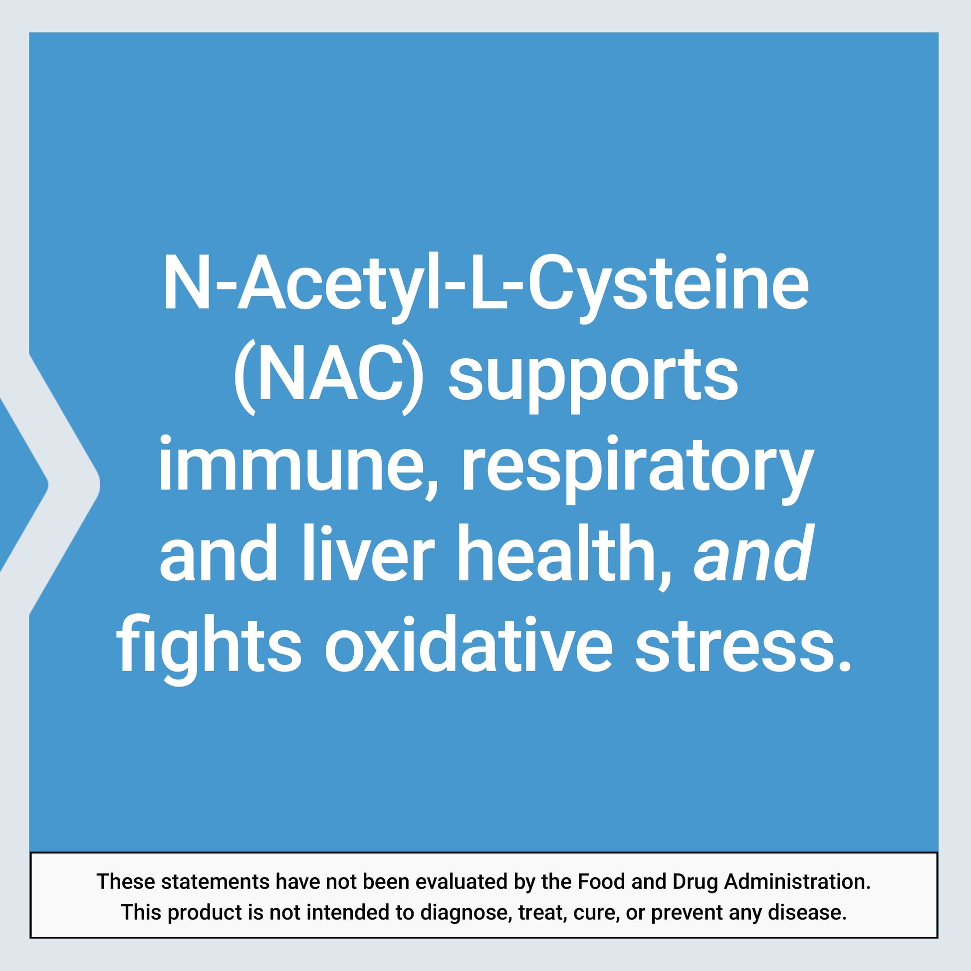 N-Acetyl-L-Cysteine (NAC), Immune Response, Respiratory Health, Liver Health, NAC 600 Mg, Antioxidant Defense, Free Radicals, Easy to Absorb, 60 Capsules