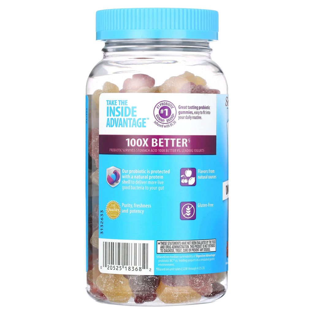 Digestive Advantage Probiotic Gummies (120 Count)
