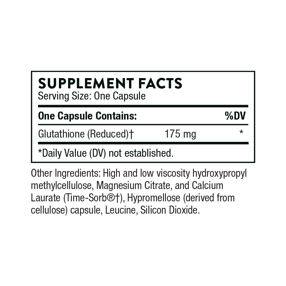 Glutathione-Sr - Sustained-Release Glutathione for Antioxidant Support* - 60 Capsules