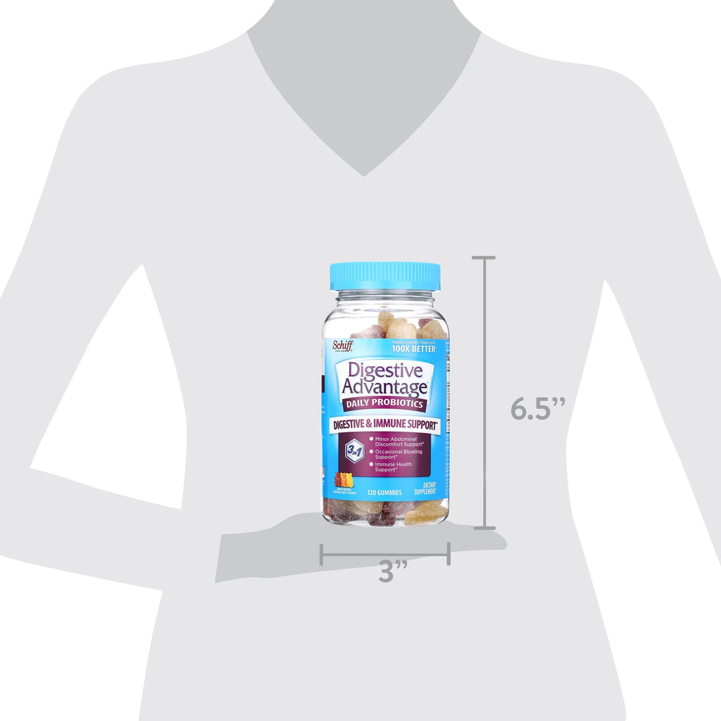 Digestive Advantage Probiotic Gummies (120 Count)