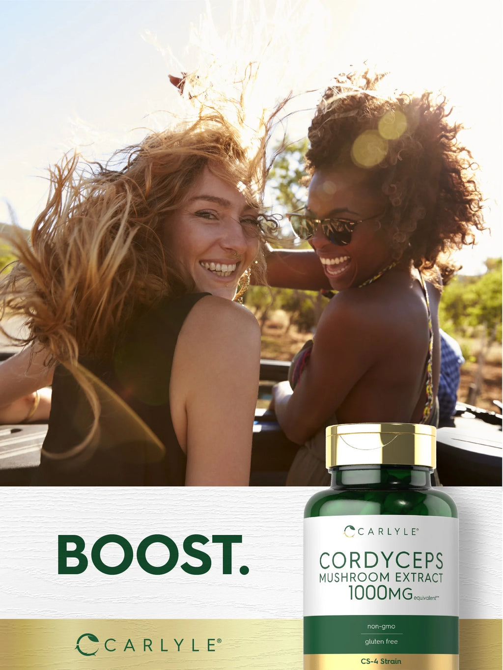 Cordyceps Mushroom Capsules 1000Mg | 150 Count | CS-4 Strain Mushroom Extract | Non-Gmo and Gluten Free | by