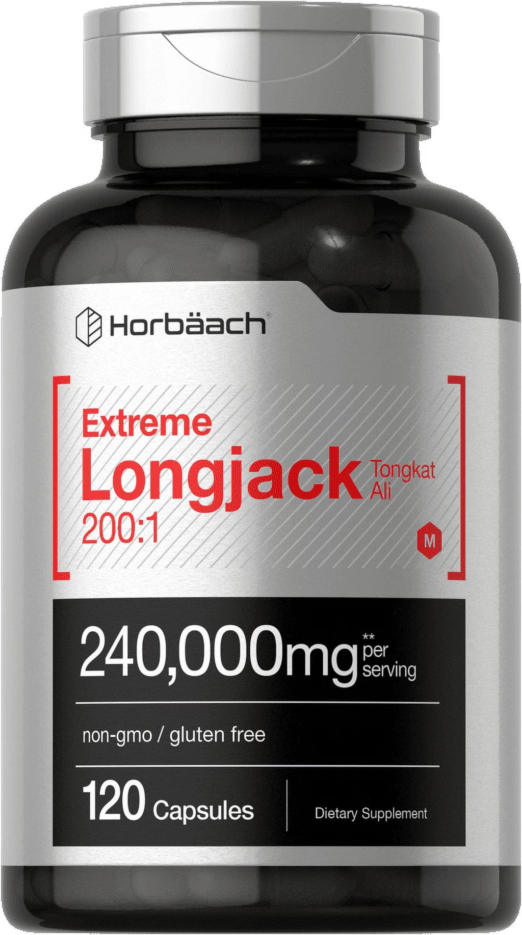 Longjack Tongkat Ali Extract | 240,000 Mg | 120 Capsules | by