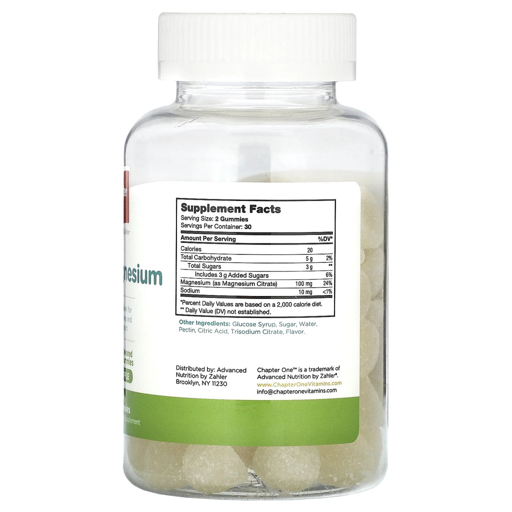 Magnesium Gummies, Apple, 60 Gummies