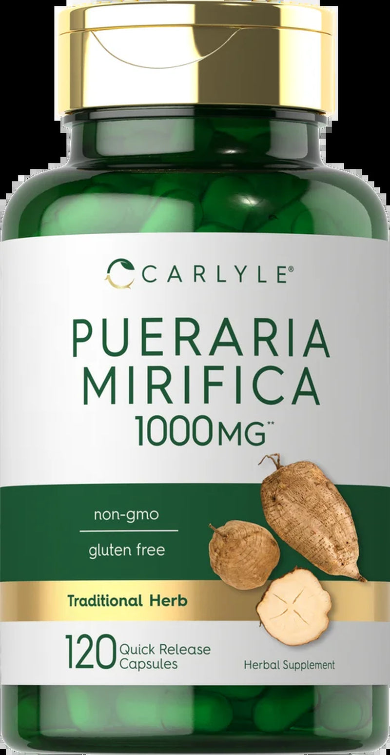 Pueraria Mirifica Extract | 1000Mg | 120 Capsules | by