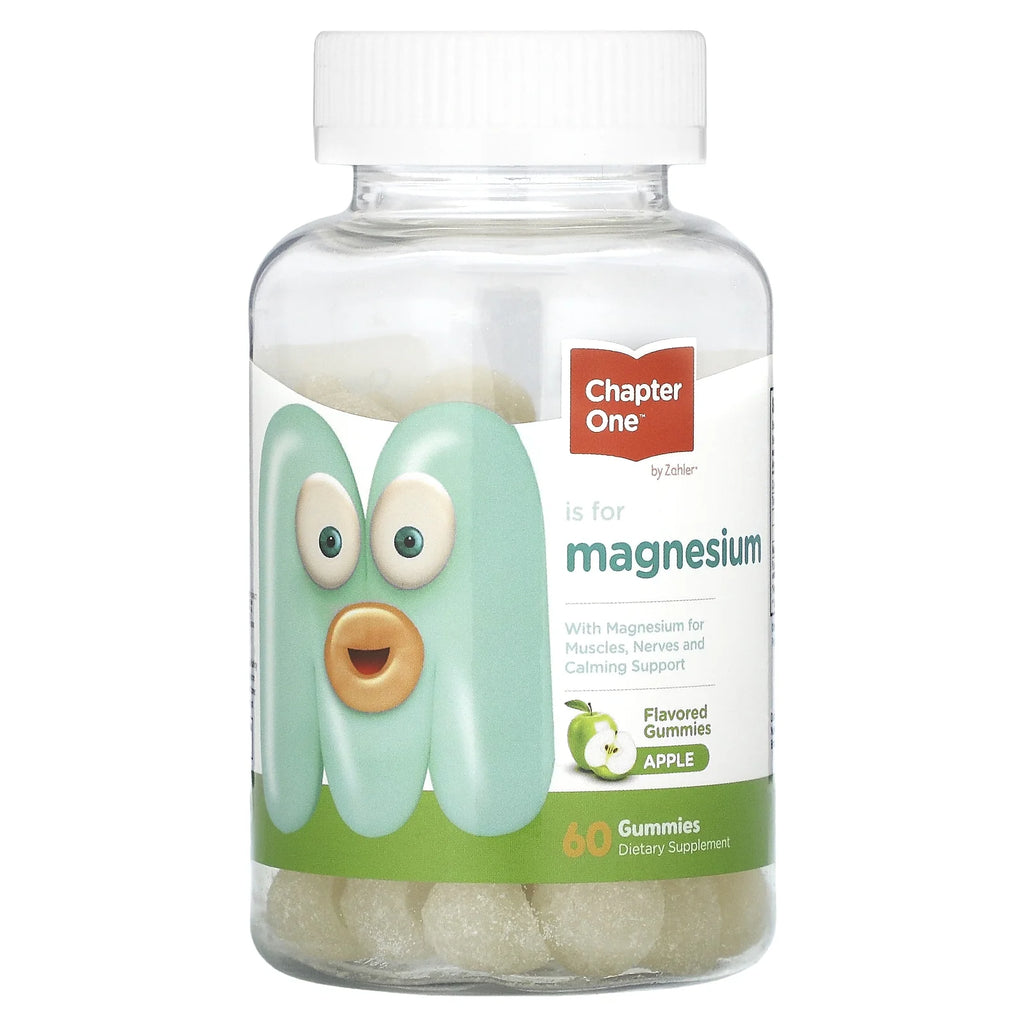 Magnesium Gummies, Apple, 60 Gummies