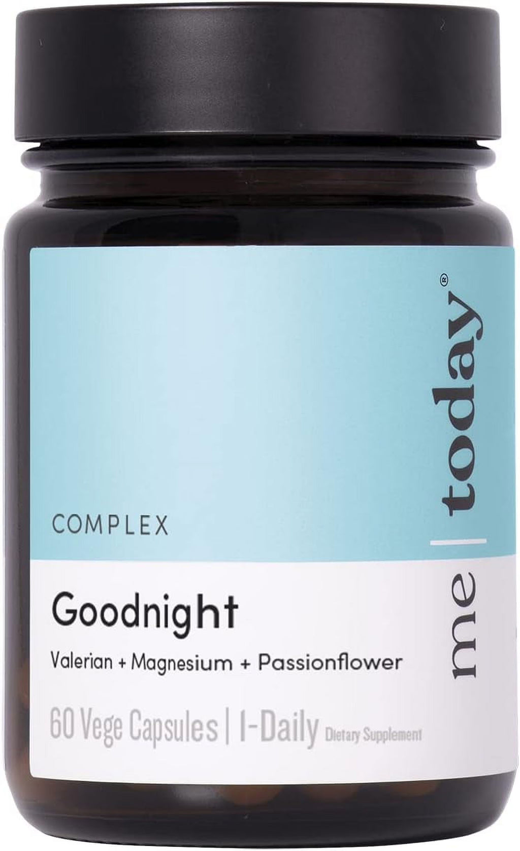 - Goodnight Supplement, Relaxing and Restful, Sleep Support, Magnesium, Vegan, 60 Capsules