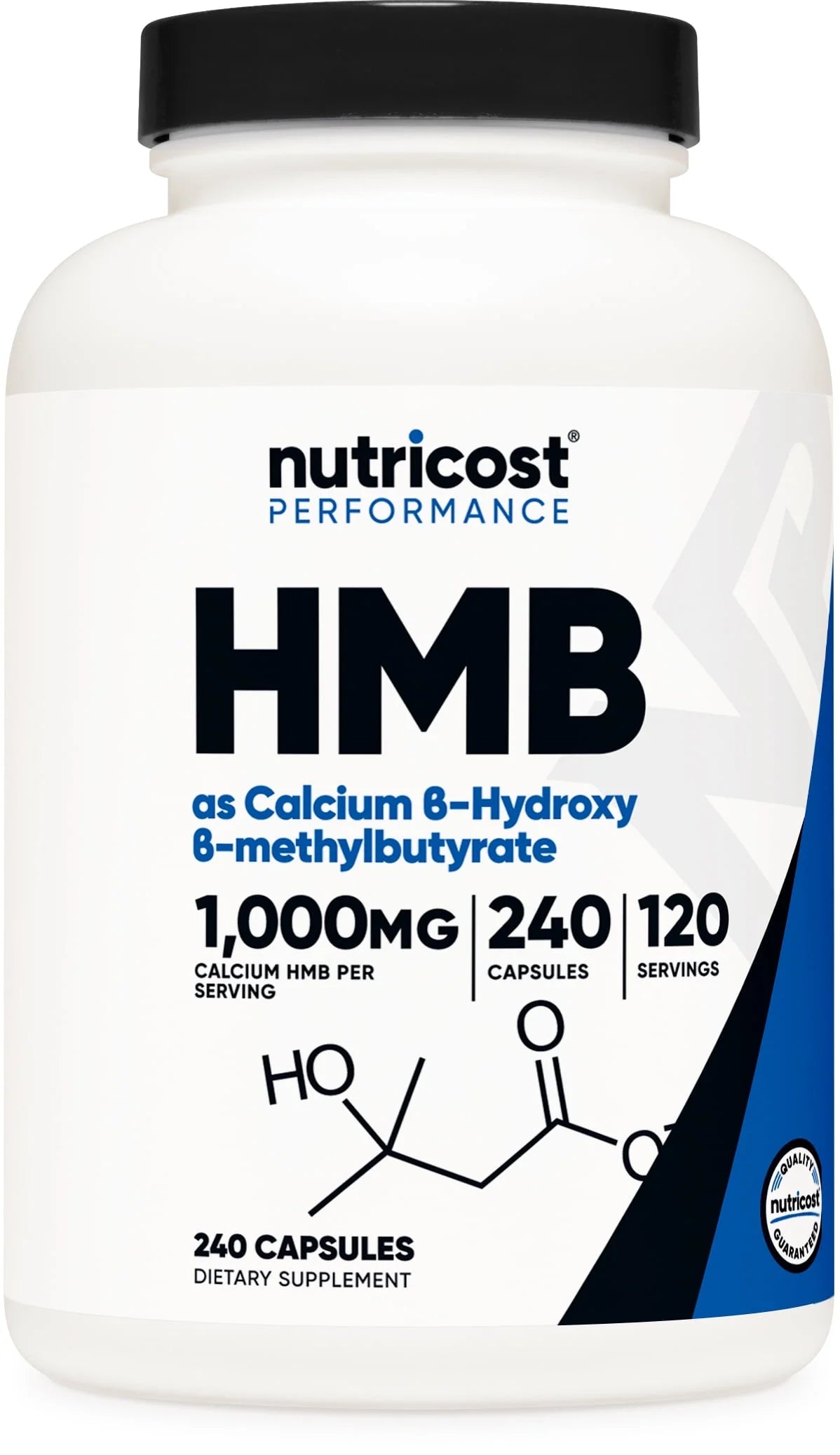 HMB (Beta-Hydroxy Beta-Methylbutyric) Supplement 1000Mg, 240 Capsules