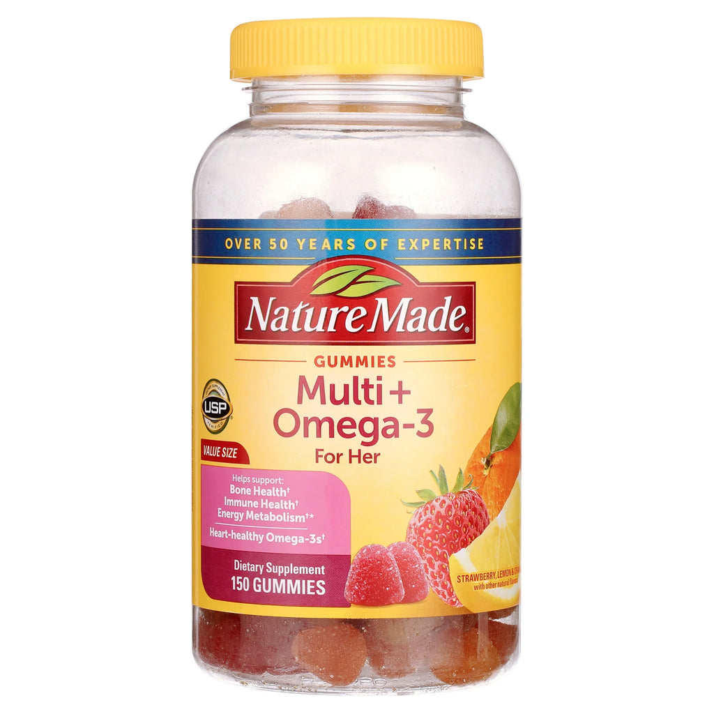 NATUREMADE ADULT GUMMIES, MULTI for HER 150 GUMMIES