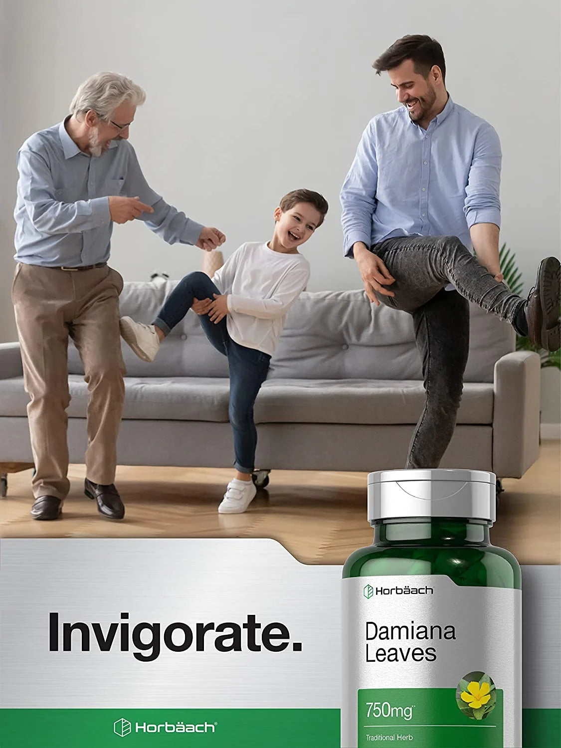 Damiana Leaf Extract | 750Mg | 200 Capsules | by