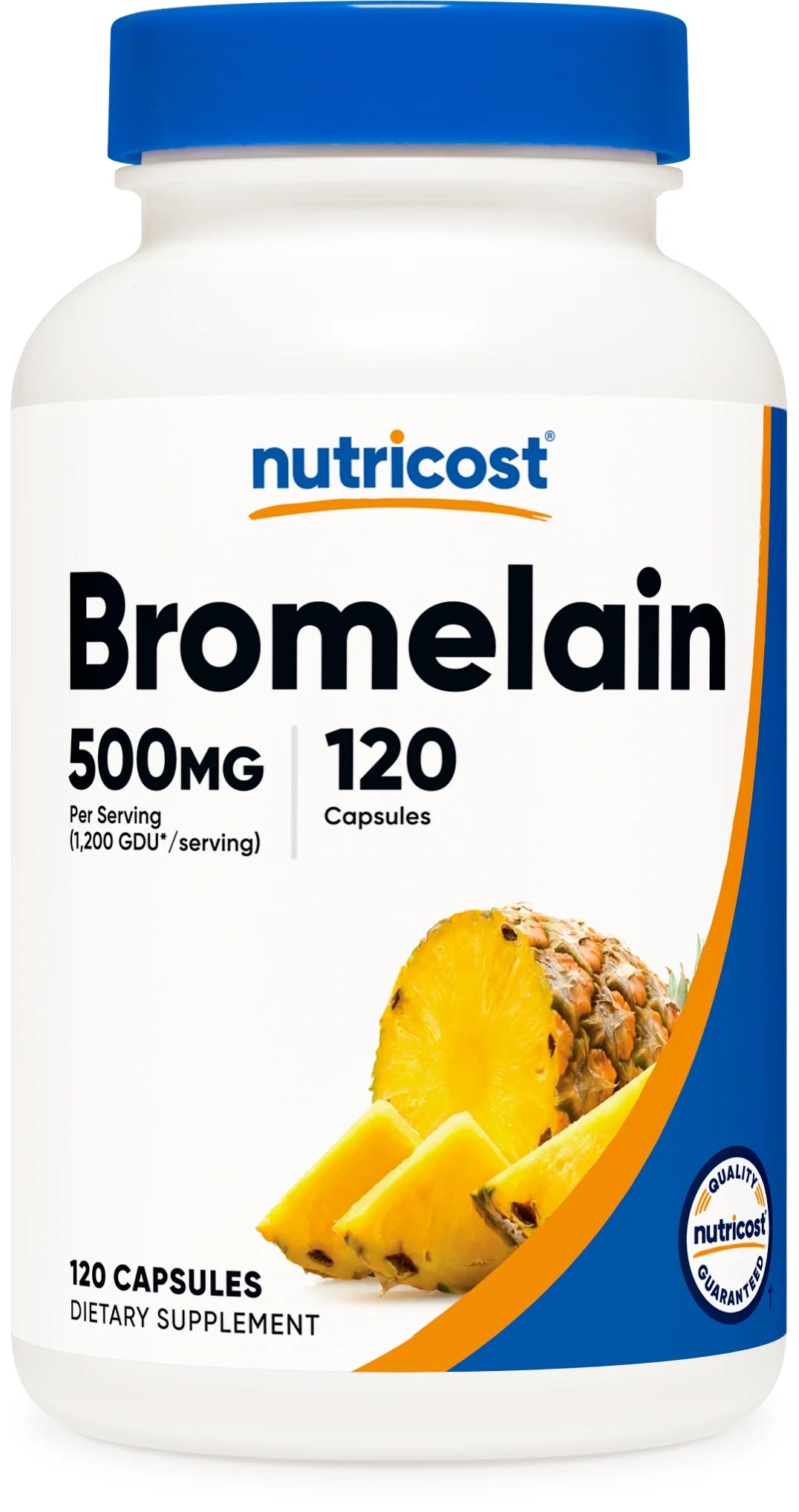 Bromelain Supplement 500Mg, 120 Vegetarian Capsules