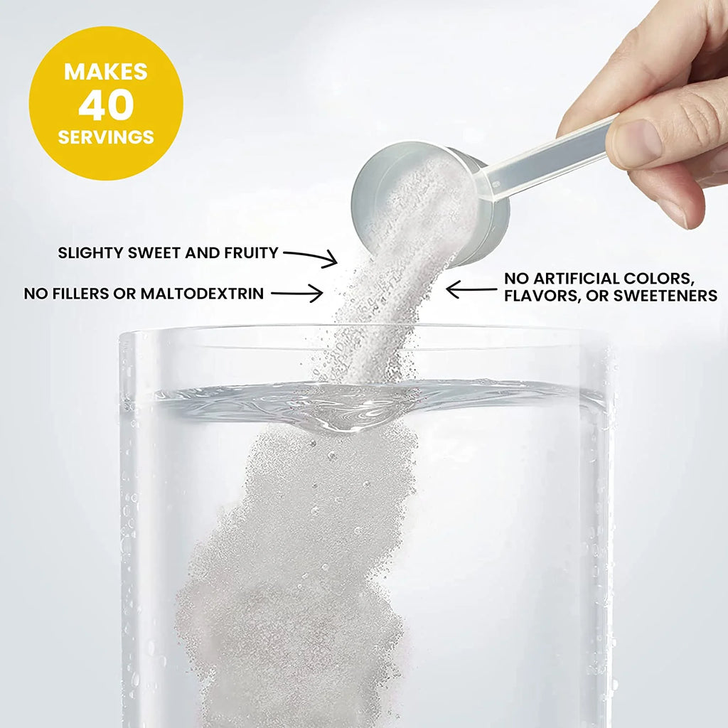 Electrolyte Replacement Powder Drink Mix, 40 16 Ounces per Serving (Lemon)