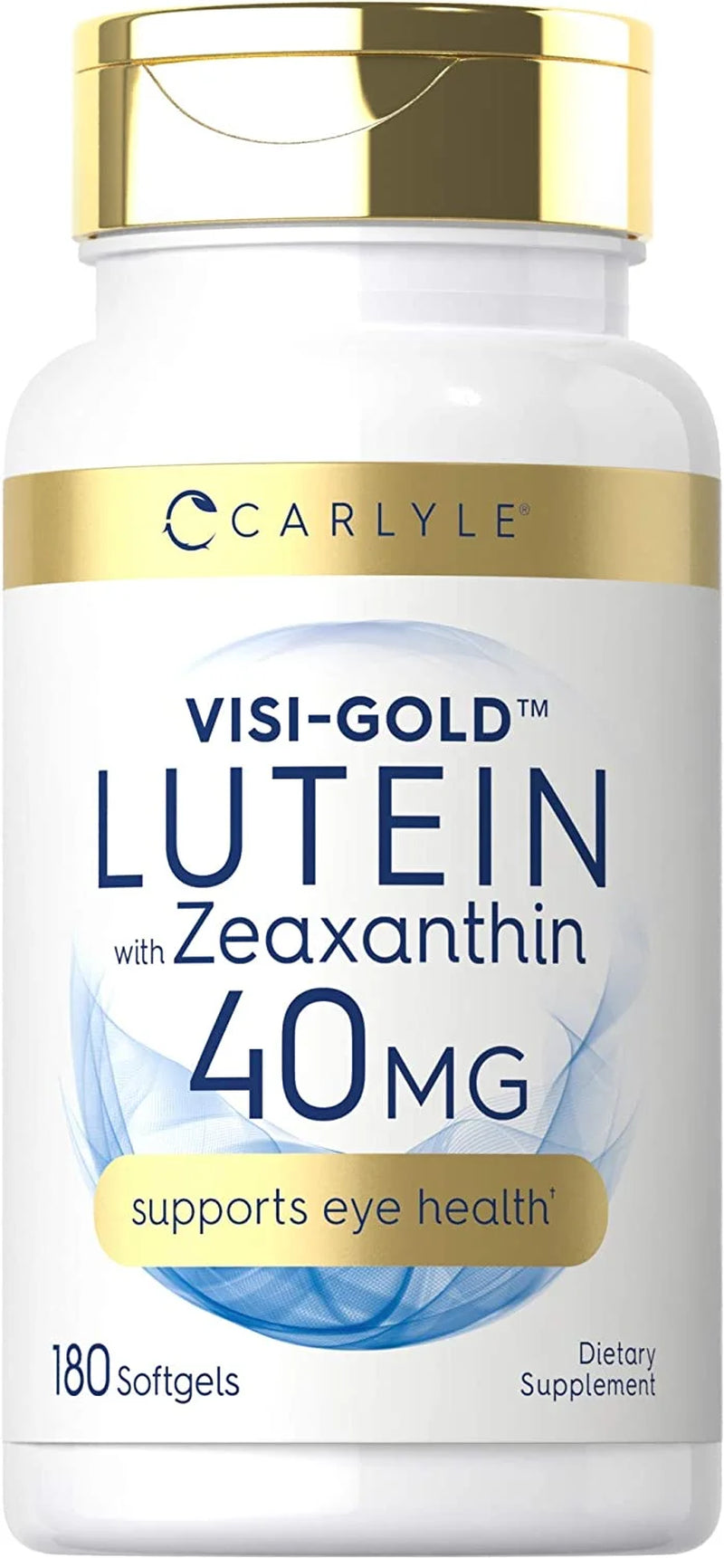 Lutein 40Mg and Zeaxanthin | 180 Softgels for Men and Women | by