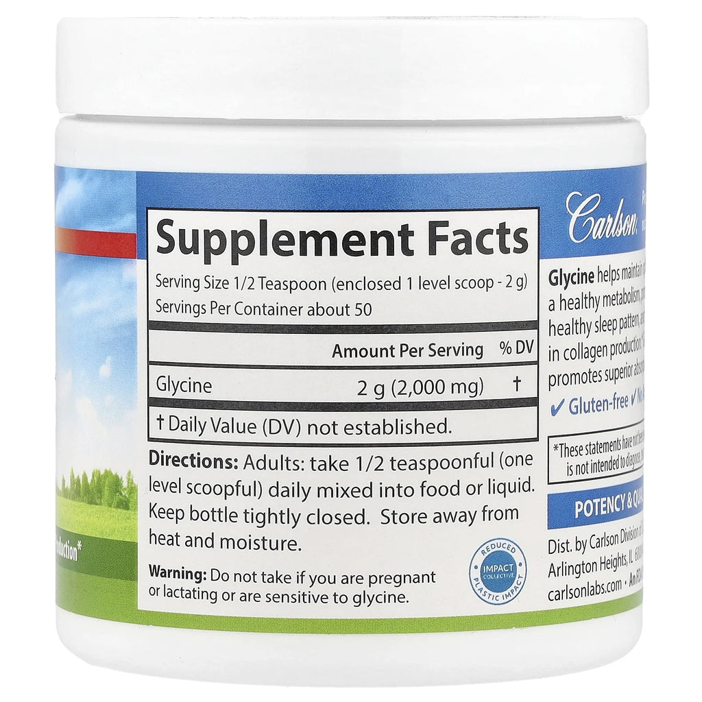Labs - Glycine Amino Acid Powder - 3.53 Oz.