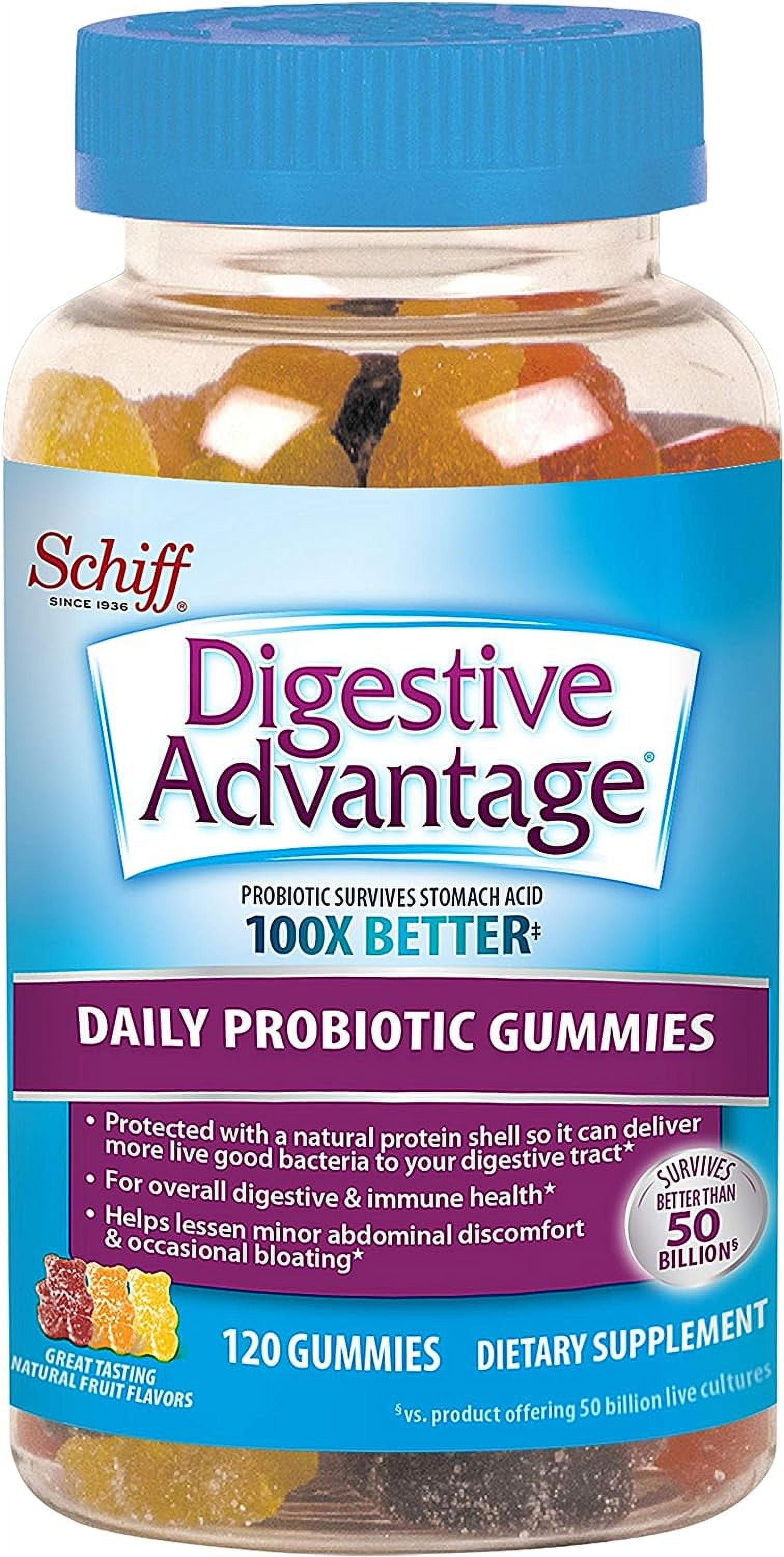 Digestive Advantage Probiotic, 120 Gummies