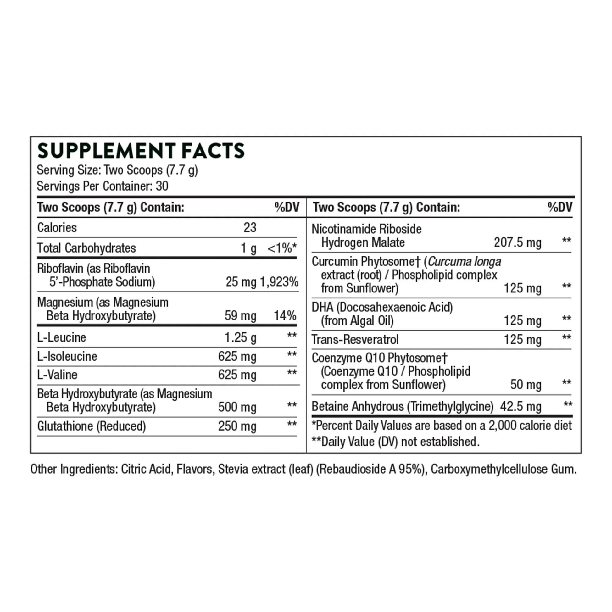 Synaquell - Brain Support with BHB, Bcaas, Coq10, DHA, and Nicotinamide Riboside - Supports Healthy Brain Structure and Cognitive Function* - NSF Certified for Sport - 8.17 Oz - 30 Servings