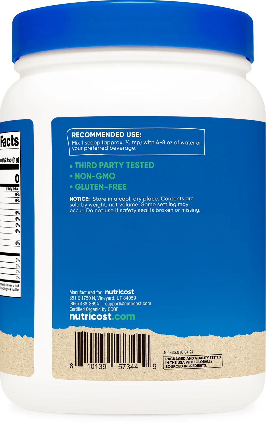 Organic Kale Powder 1LB - All Natural Supplement