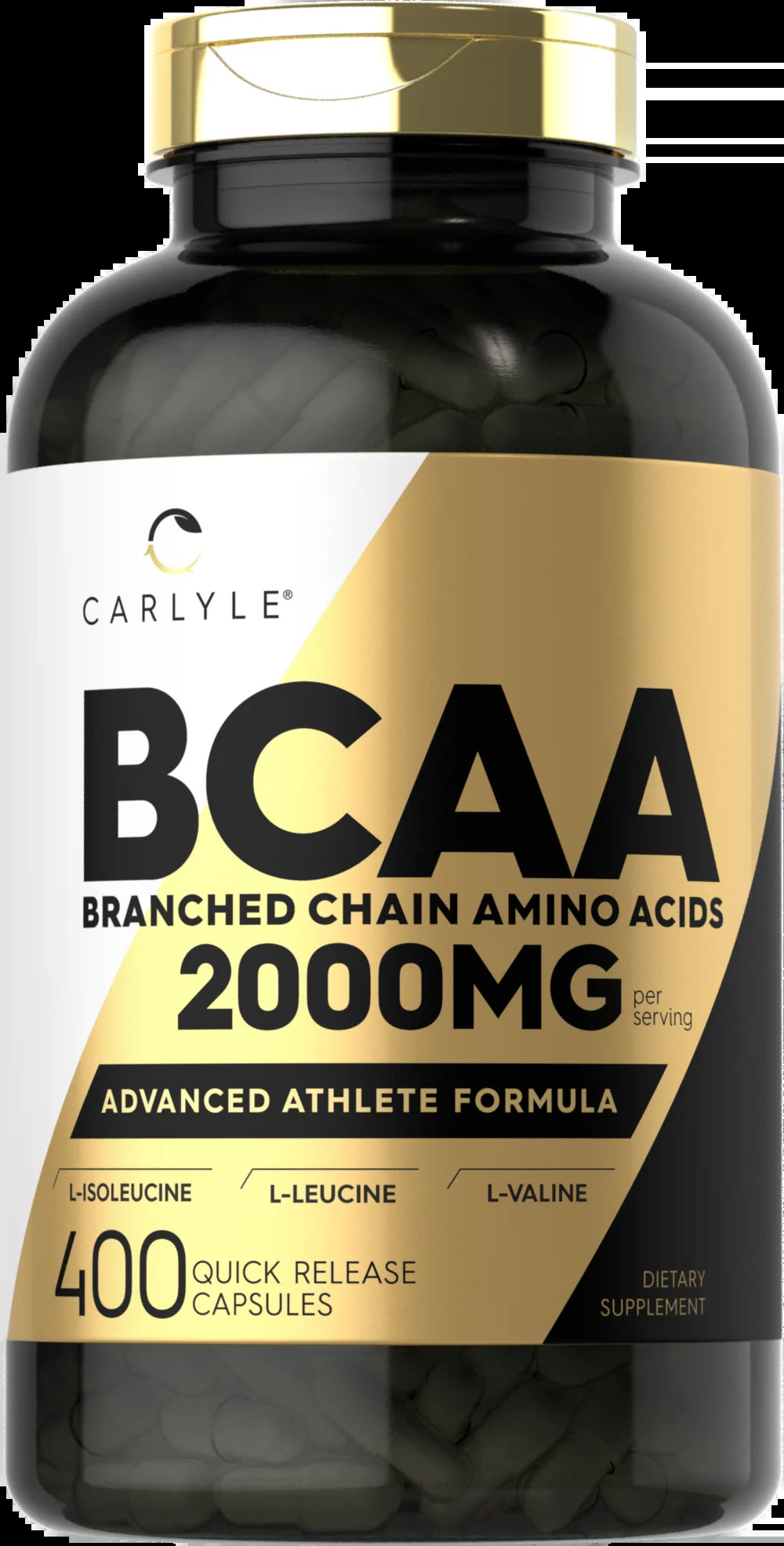 BCAA 2000Mg | 400 Capsules | Branch Chain Amino Acids for Men and Women | by